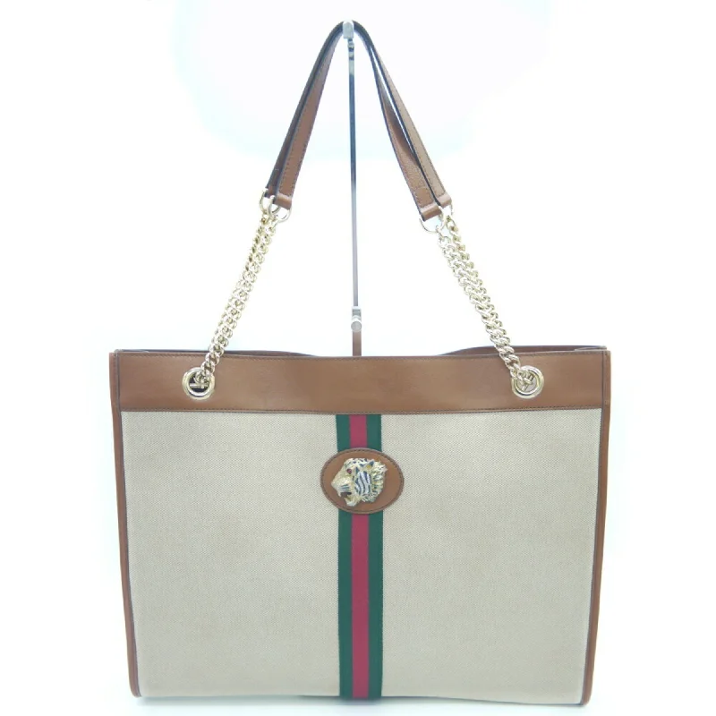 Gucci  Canvas Tote Bag (Pre-Owned)