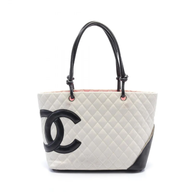 Chanel Ligne Cambon   Leather Tote Bag (Pre-Owned)