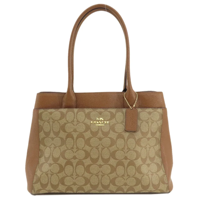 Coach Signature  Signature Line Tote Bag (Pre-Owned)