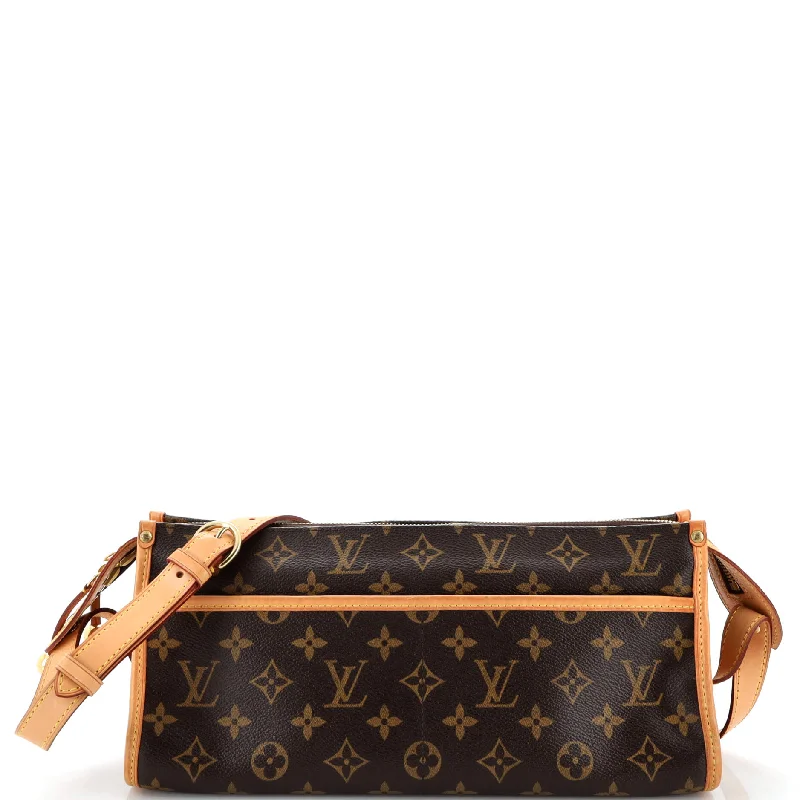 Popincourt Shoulder Bag Monogram Canvas Long