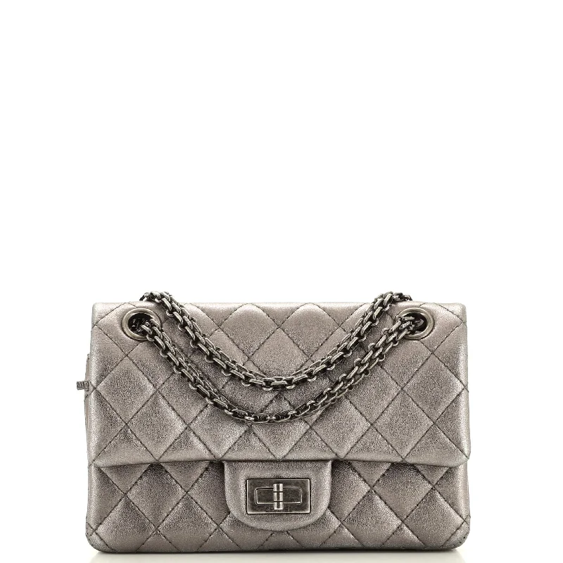 Reissue 2.55 Flap Bag Quilted Metallic Calfskin Mini