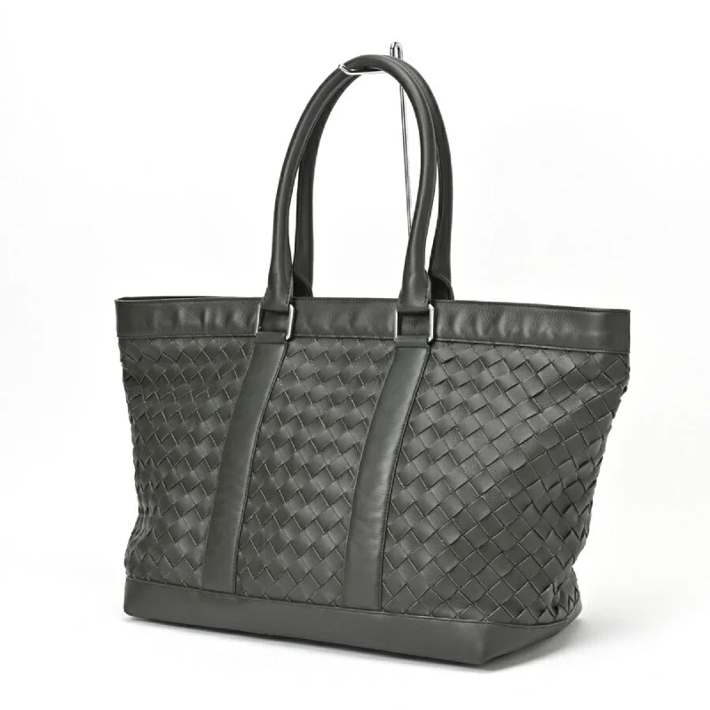 Bottega Veneta Intrecciato  Leather Tote Bag (Pre-Owned)