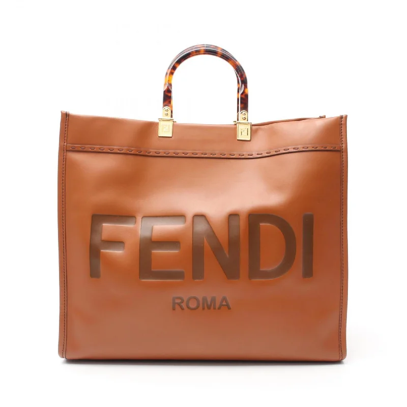 Fendi  Leather Tote Bag (Pre-Owned)