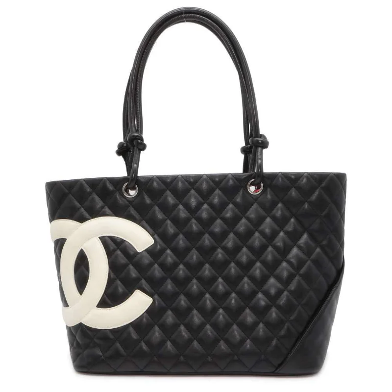 Chanel  Leather Shoulder Bag Tote Bag (Pre-Owned)