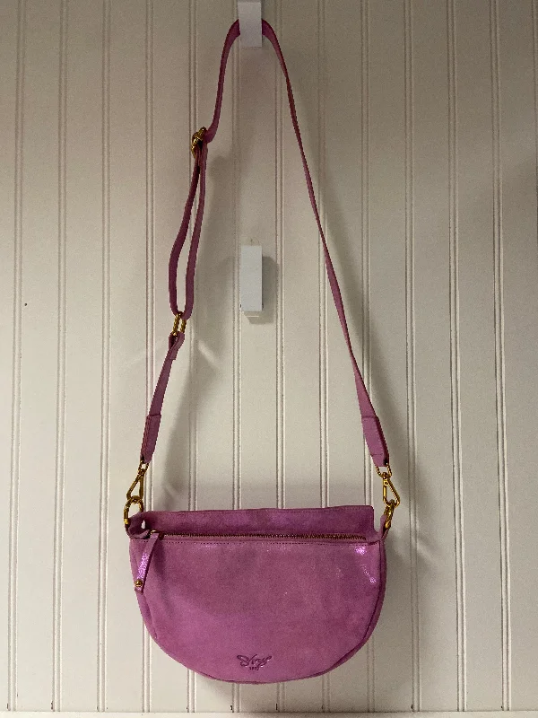 Handbag Leather By Sharif, Size: Small