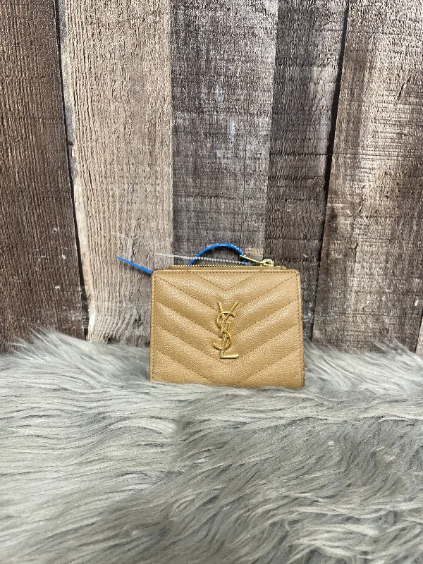 Wallet Luxury Designer By Yves Saint Laurent, Size: Small