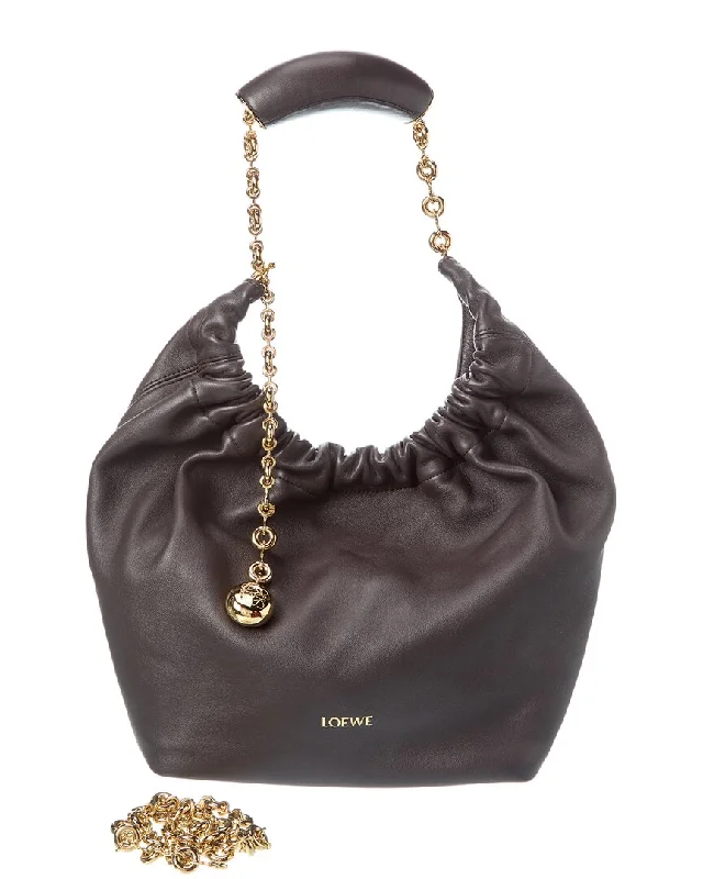 Loewe Squeeze Small Leather Tote