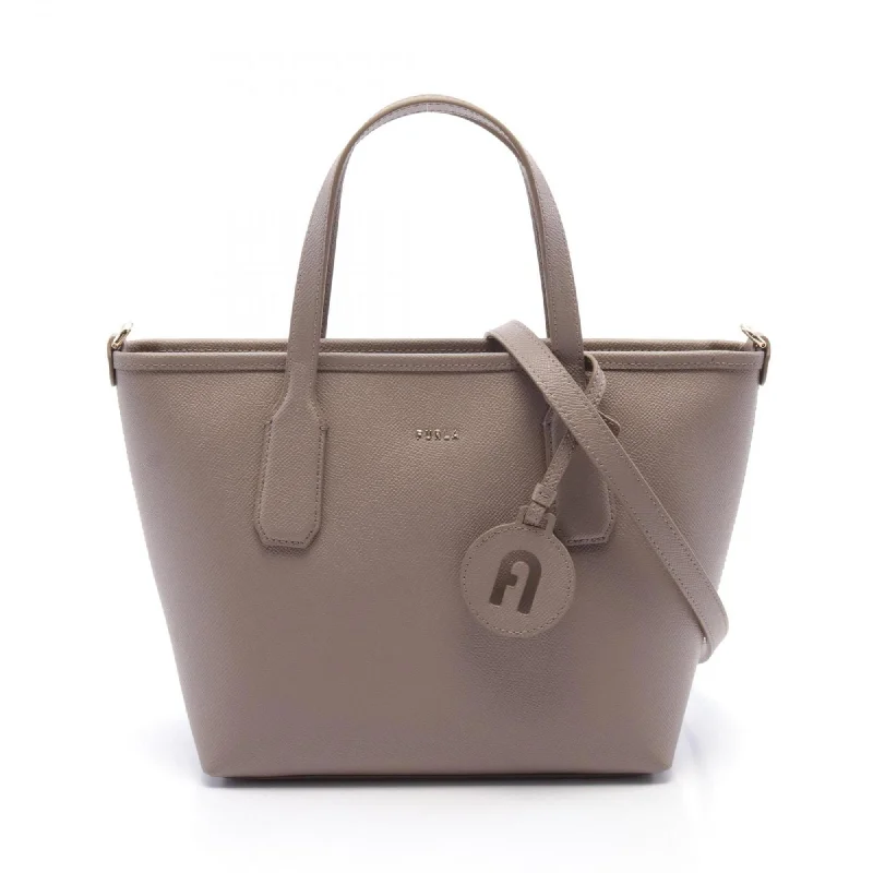 Furla  Leather Tote Bag (Pre-Owned)