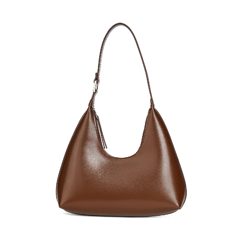 Tiffany & Fred Smooth Nappa Leather Shoulder Bag