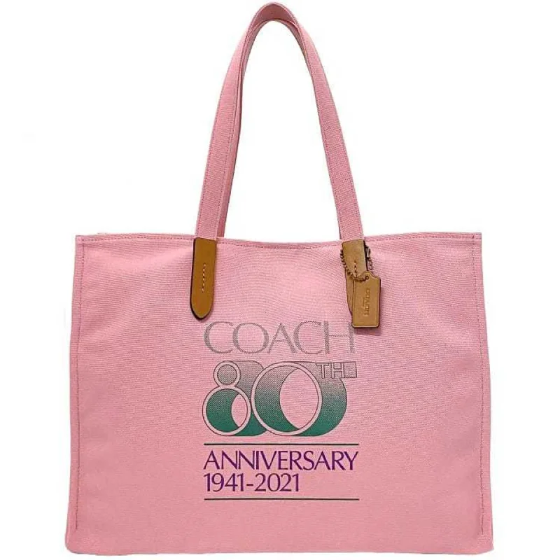 Coach  Canvas Tote Bag (Pre-Owned)