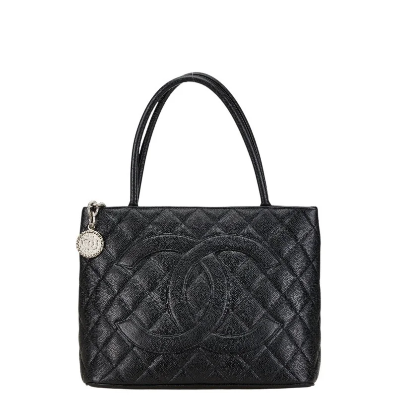 Chanel Matelasse  Caviar Leather Tote Bag (Pre-Owned)