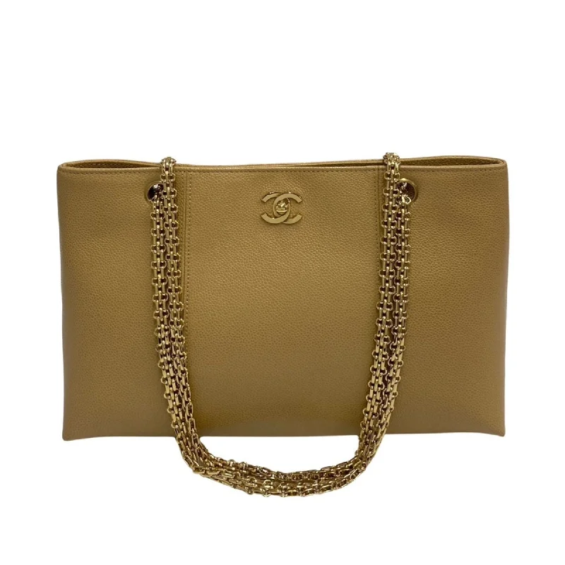 Chanel  Leather Tote Bag (Pre-Owned)