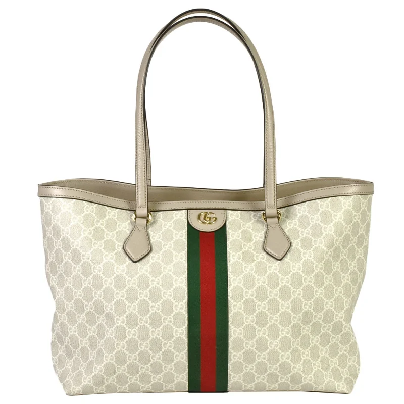 Gucci Ophidia   Gg Supreme Tote Bag (Pre-Owned)