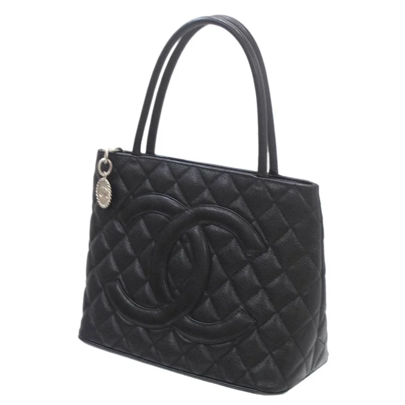 Chanel  Caviar Leather Tote Bag (Pre-Owned)