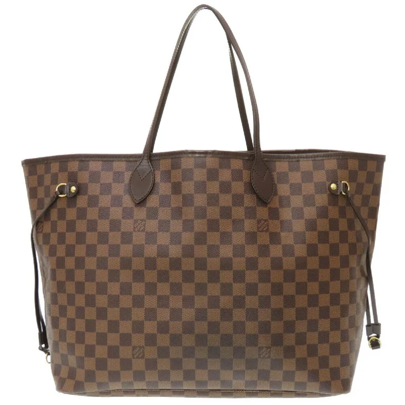 Louis Vuitton Damier  Damier Canvas Ebene Damier Canvas Tote Bag (Pre-Owned)