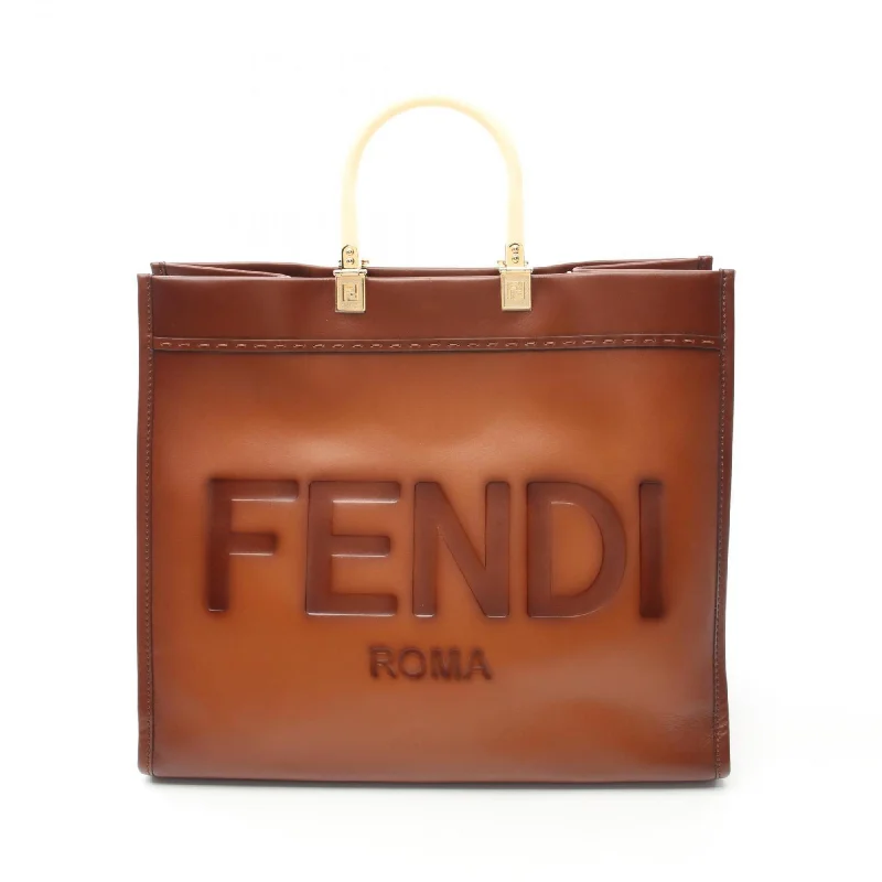 Fendi  Leather Tote Bag (Pre-Owned)