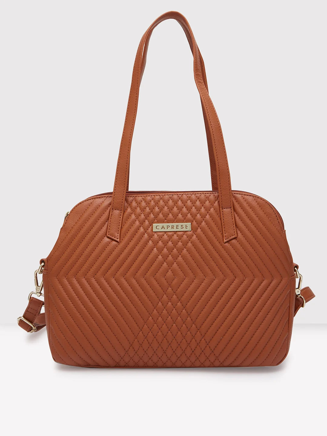 Caprese Leo Satchel Medium (E) Tan