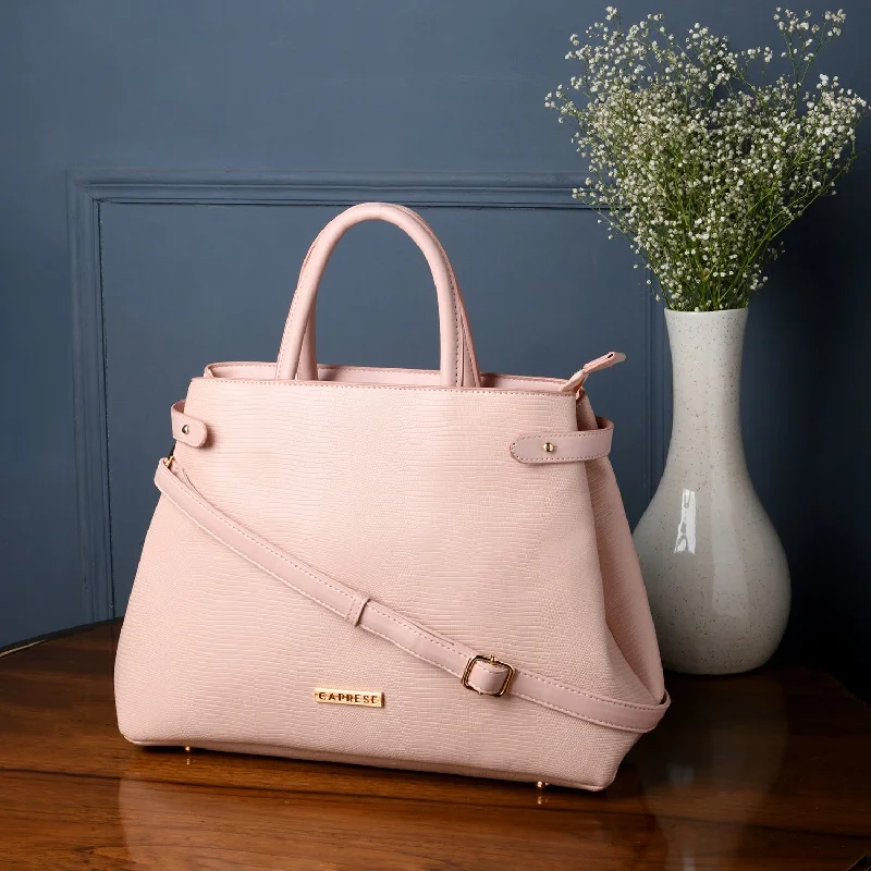 Caprese Izabella Satchel Large Blush