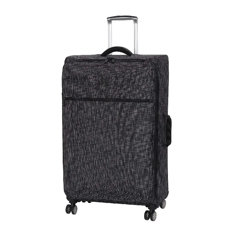 it luggage 30.5" Stitched Squares Lightweight Case, Black