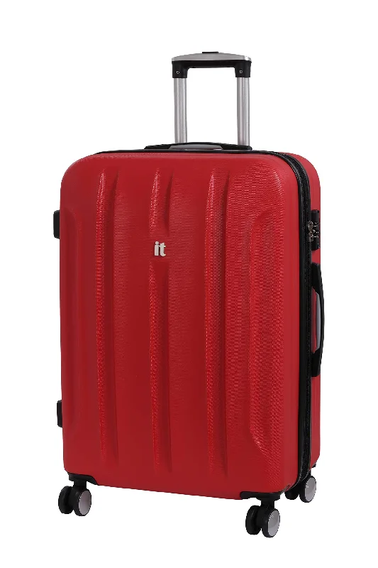 it luggage Proteus 28 Inch Hardside Checked Spinner Luggage (Racing Red)