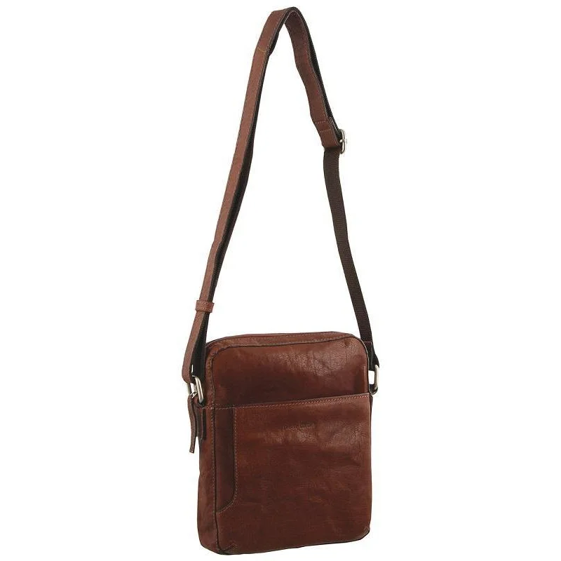 Pierre Cardin Rustic Leather iPad Cross Body Bag PC2795