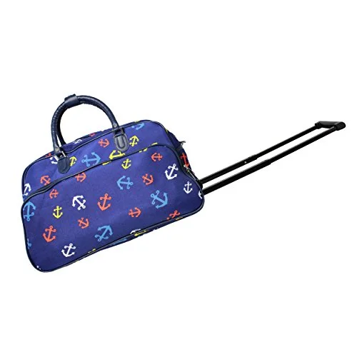 World Traveler Women'S Pacific 21-Inch Bag Rolling Duffel, Anchor Blue, One Size