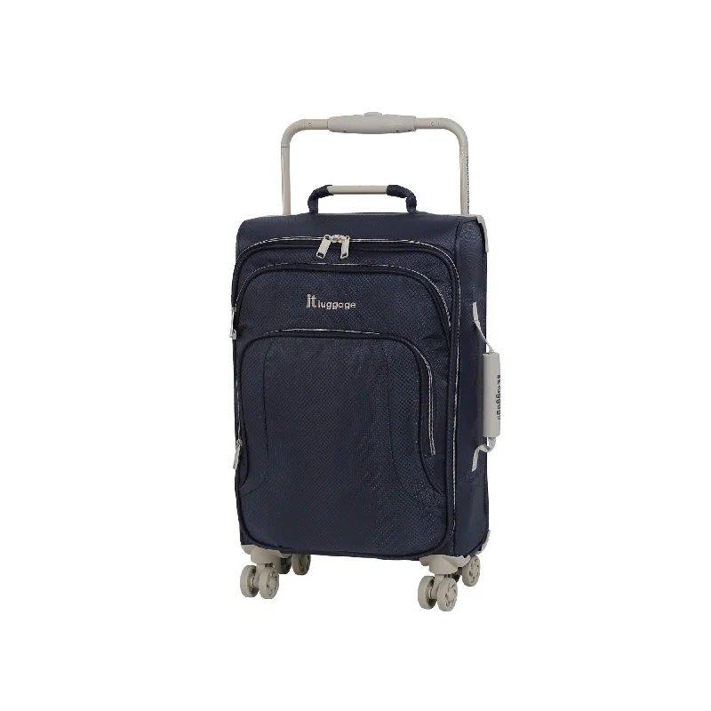 IT Luggage 22" World's Lightest 8 Wheel Spinner, Magnet With Cobblestone Trim