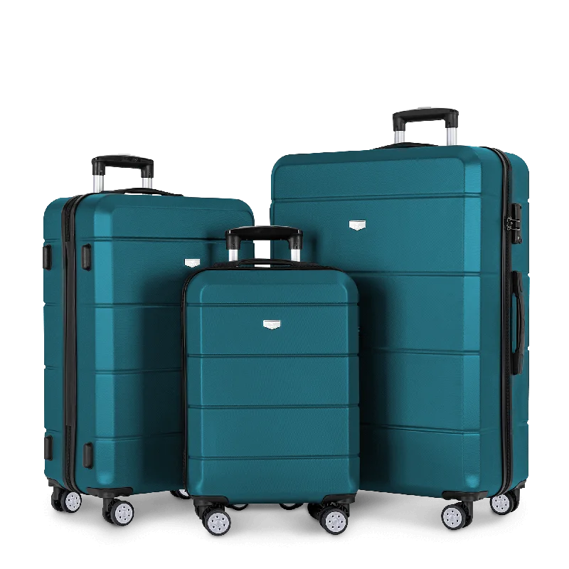 Jetset 3pc Suitcase Set in Teal