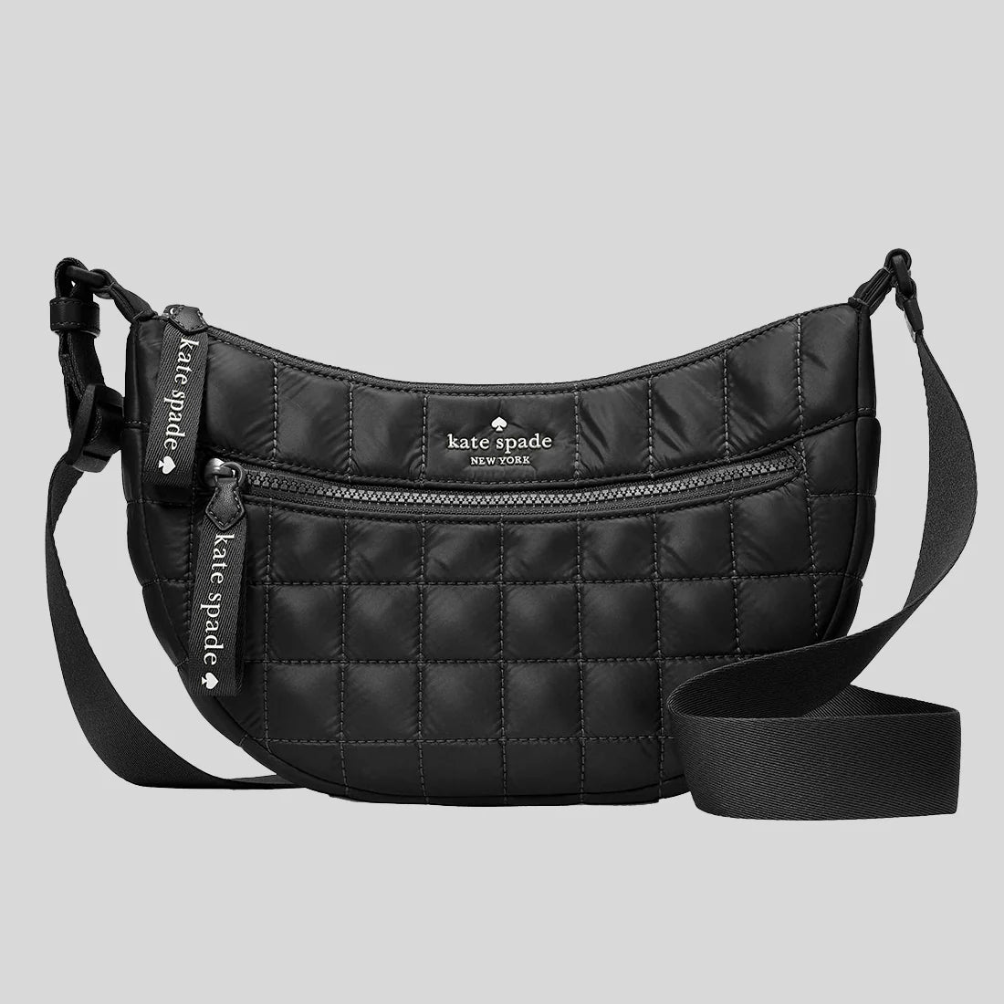 KATE SPADE Camden Quilted Sling Bag Black RS-KH403