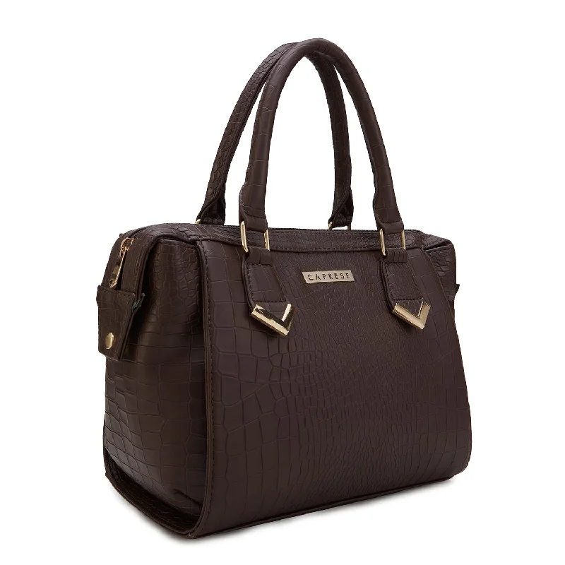 CAPRESE FREDA SATCHEL MEDIUM BROWN