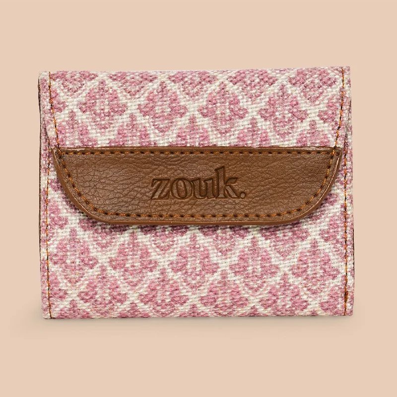 Chamoli Motif Trifold Wallet