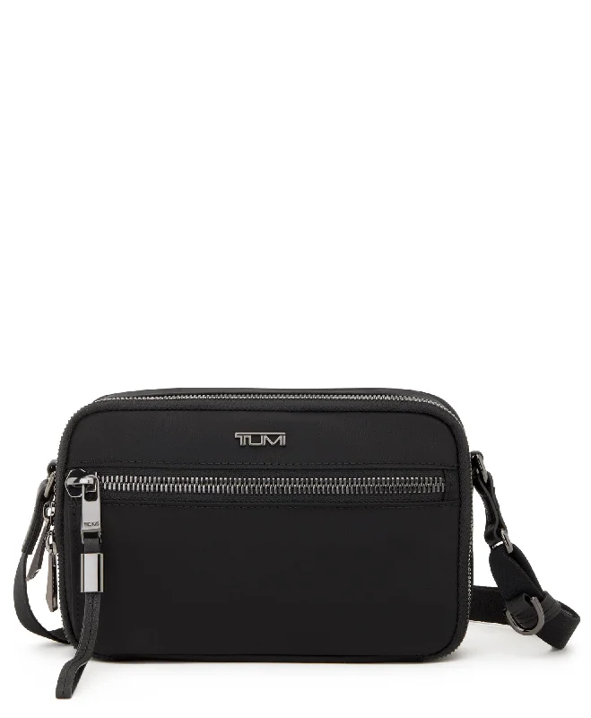 Voyageur Langley Crossbody - Black/Gunmetal