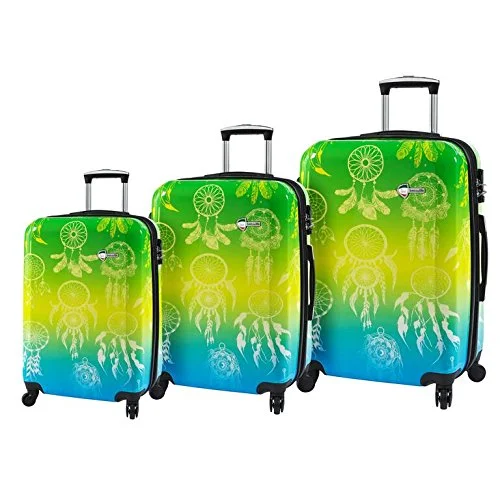 Mia Toro Love This Life - Dream Catcher Hardside Spinner Luggage 3Pc Set