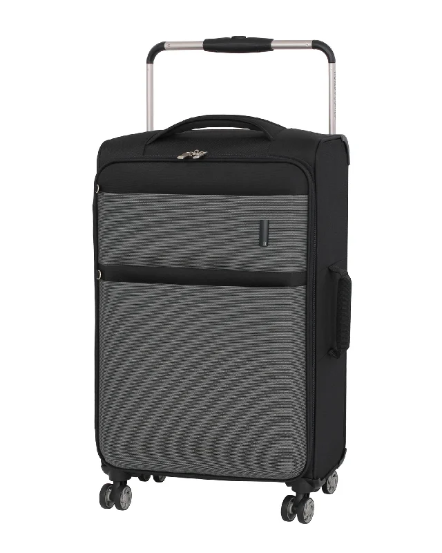 it luggage World's Lightest Debonair 27.8" 8-Wheel Spinner, Black/White