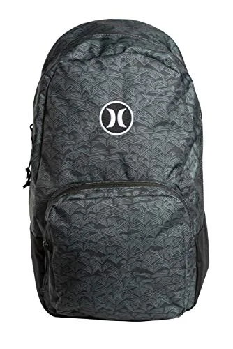 Hurley Men's U Bloke Printed Backpack, Light Carbon, One Size