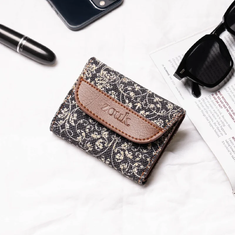 Lattice Lace Trifold Wallet