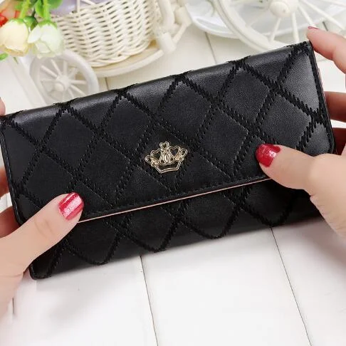 black wallet