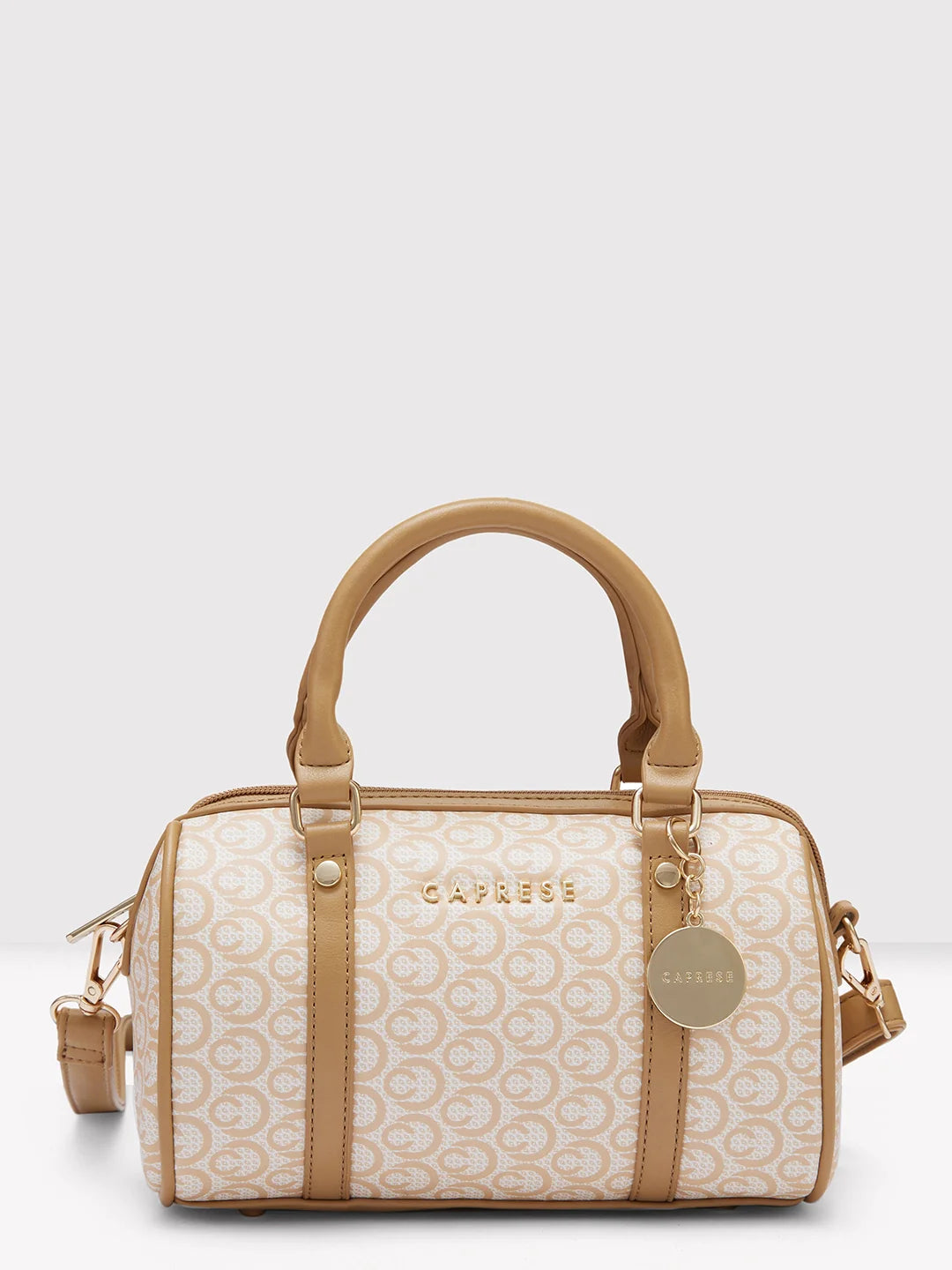 Caprese Callie Satchel Small Beige