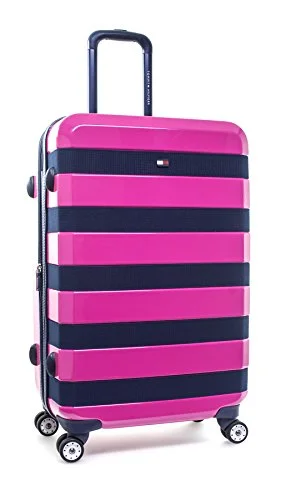 Tommy Hilfiger Rugby 25" Expandable Hardside Spinner, Pink