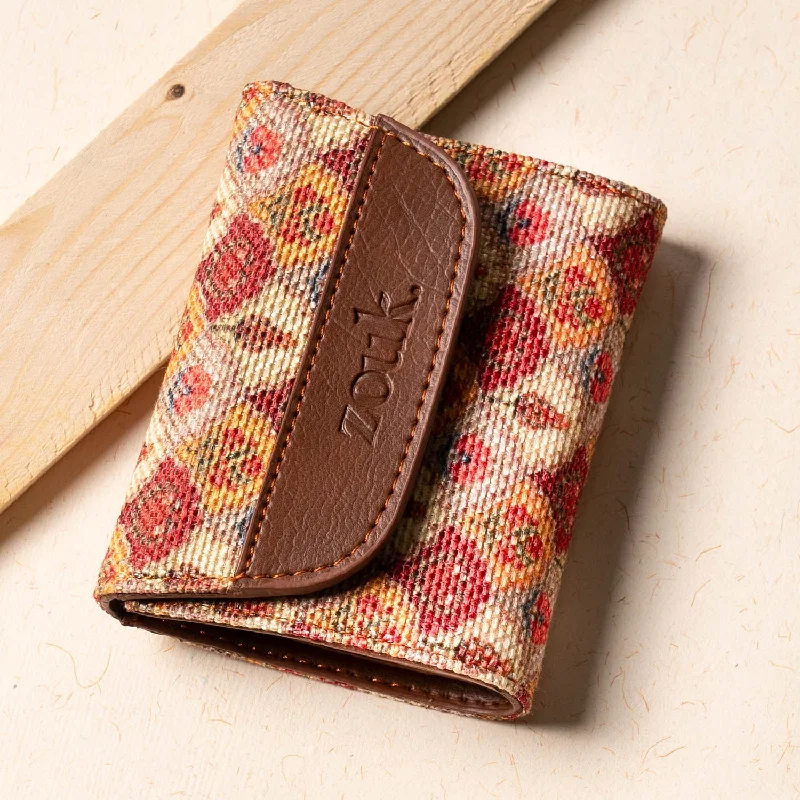 Patiyala Florals Trifold Wallet