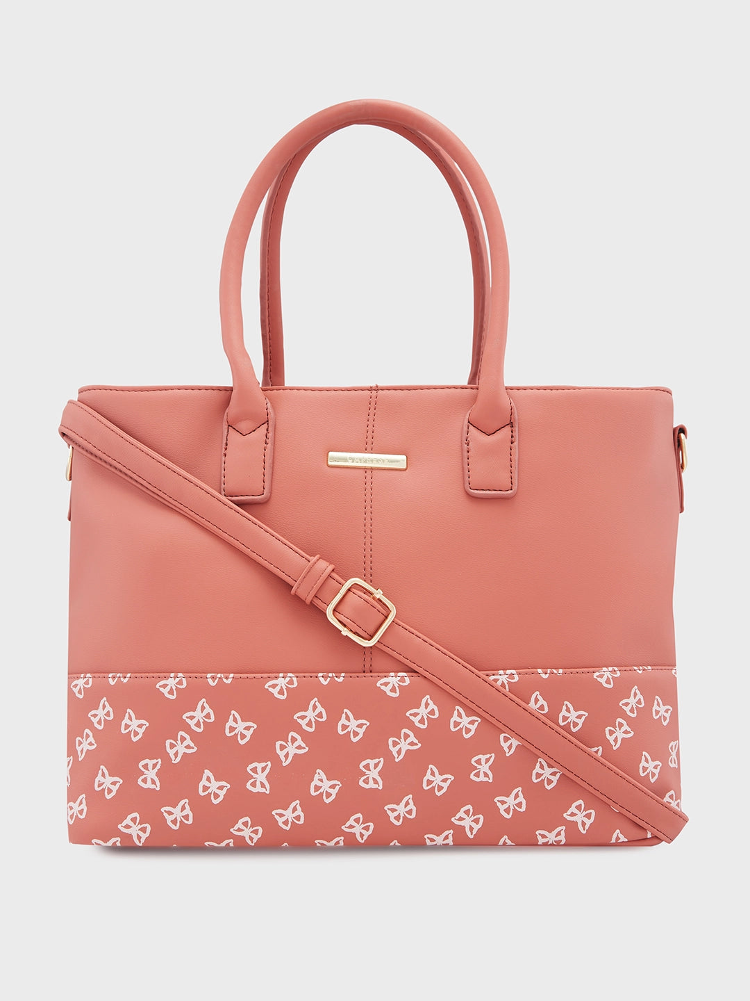 Caprese Milly Satchel Large Mud Peach