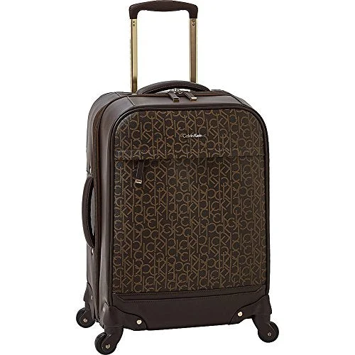 Calvin Klein Mulberry 20" Upright Spinner, Brown