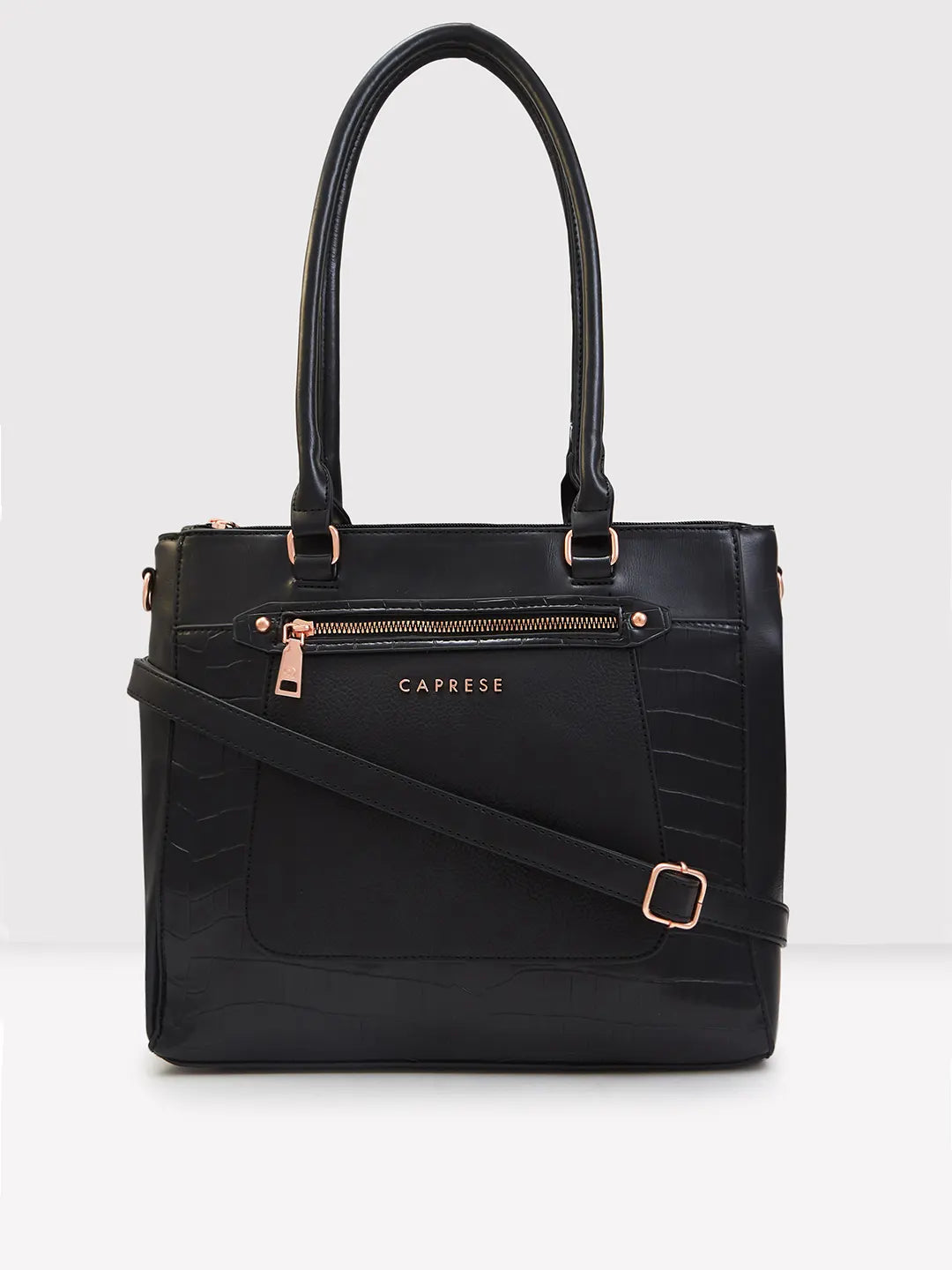 Caprese Gigi Satchel Large Black