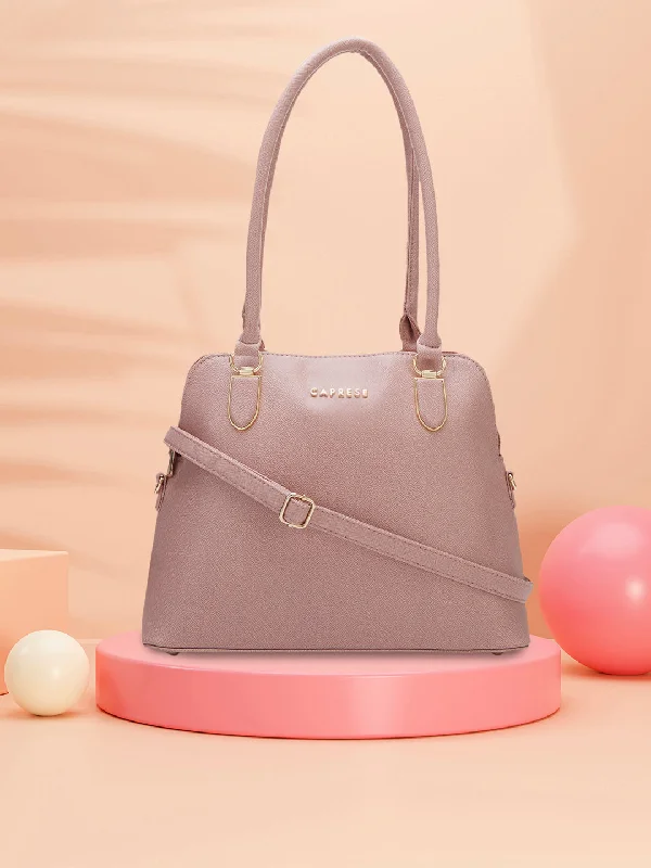 Caprese Demi Satchel Medium Blush