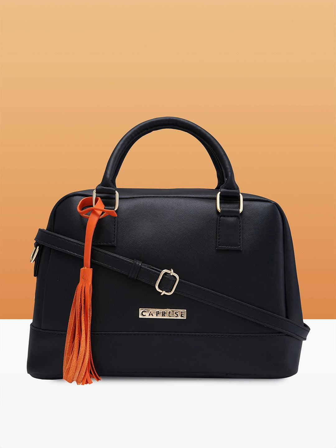 Caprese Jones Satchel Small Black