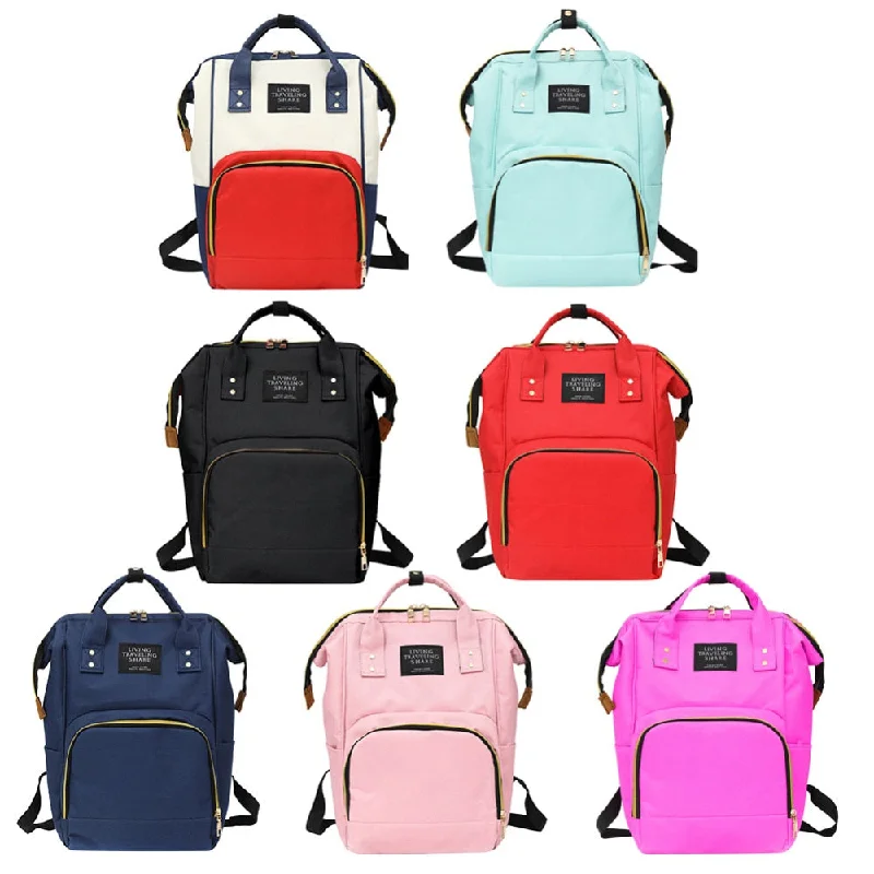 Large Capacity Mummy Diaper Bags Zipper Mother Travel Backpacks Maternity Handbags Pregnant Women