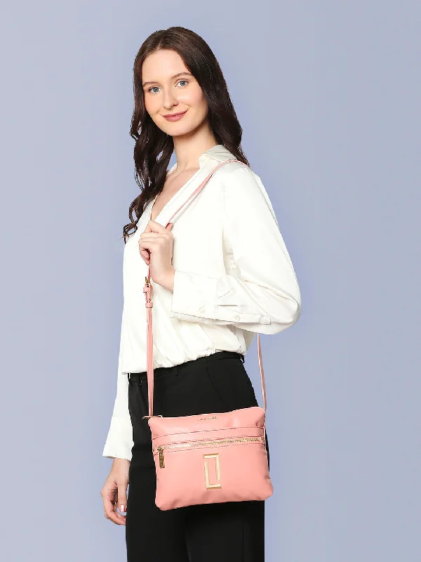 Lavie Luxe Pink Small Women's Quick Access Sling Bag