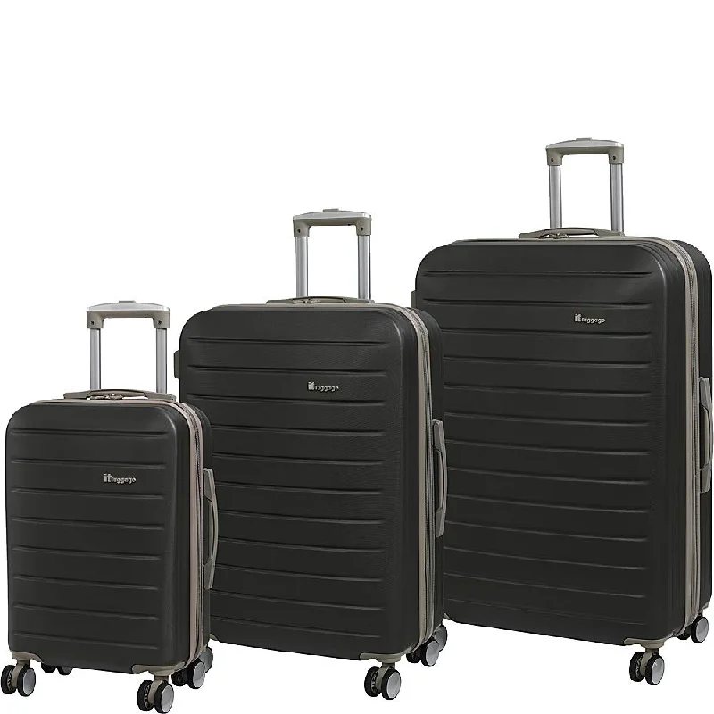 it luggage Legion 8-Wheel Hardside Expandable, Dark Grey With Cobblestone Trim