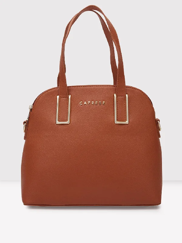 Caprese Cora Satchel Small Tan