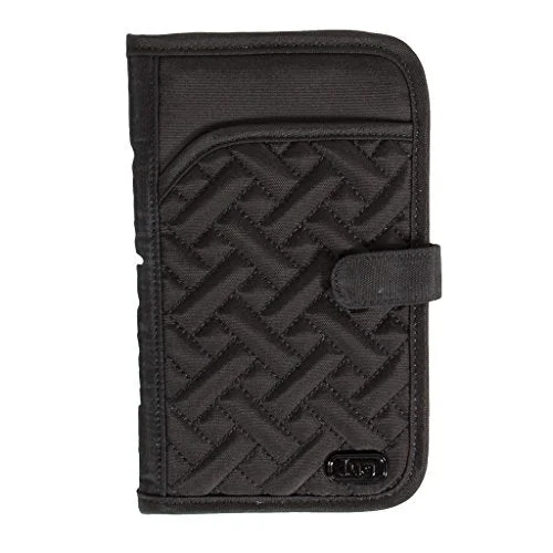 Lug Women'S Tandem Wallet, Brushed Black